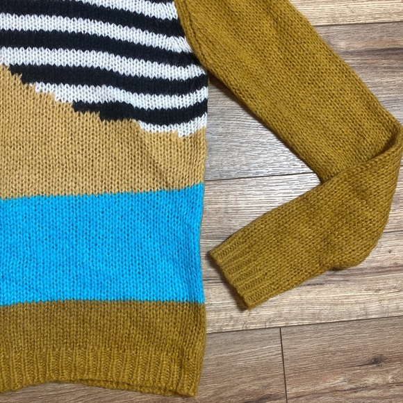 Roolee color block crew neck sweater - Picture 4 of 7